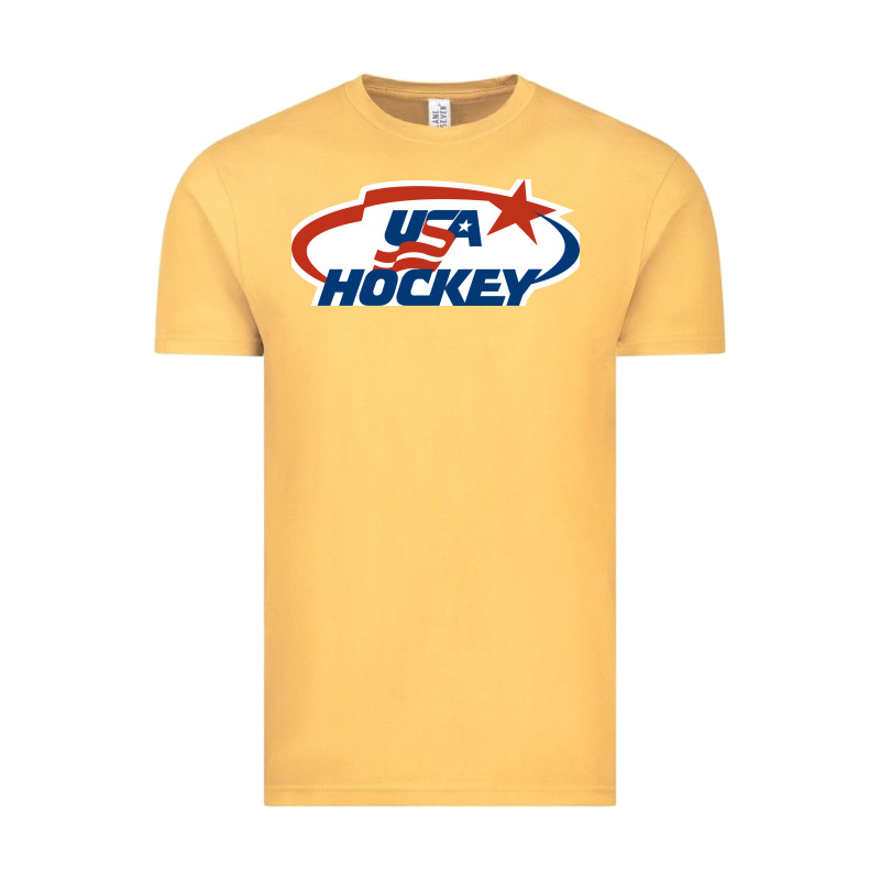 Usa Hockey Vintage Tee by linhVisuals | Teevron