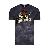 Cloud Black muskegon lumberjacks dc143c Vintage Tee - linhVisuals