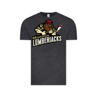 Vintage Black muskegon lumberjacks dc143c Vintage Tee - linhVisuals