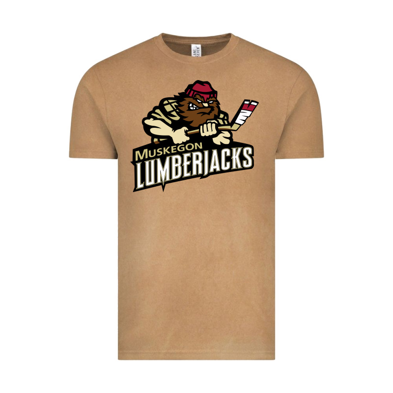 Muskegon Lumberjacks Dc143c Vintage Tee by linhVisuals | Teevron