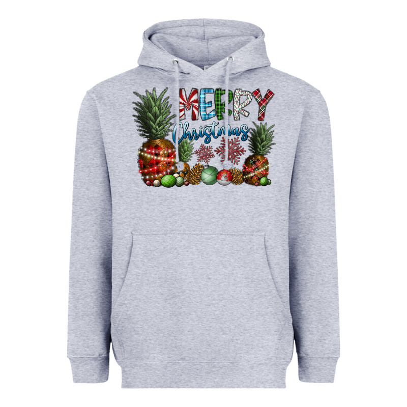 Merry Christmas Heavyweight Hoodie by CowhideDigitalArt | Teevron