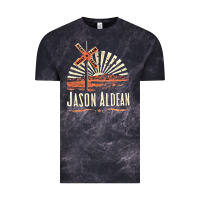 Cloud Black Jason Aldean Vintage Tee - linhVisuals