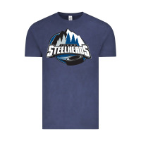 Vintage Denim idaho steelheads mountain Vintage Tee - linhVisuals