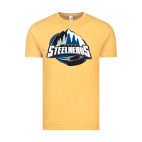 Vintage Mustard idaho steelheads mountain Vintage Tee - linhVisuals