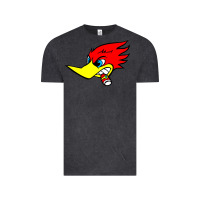 Vintage Black woody woodpecker tshirt Vintage Tee - linhVisuals