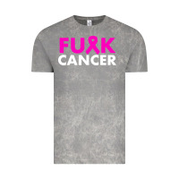 Cloud Rock fck cancer Vintage Tee - linhVisuals