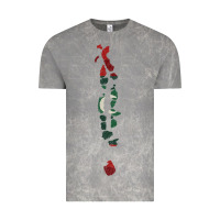 Cloud Rock Maldives Map Flag Drawing Line Art Vintage Tee - linhVisuals