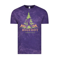Cloud Purple bigfoot t  shirt bigfoot take me away t  shirt Vintage Tee - linhVisuals