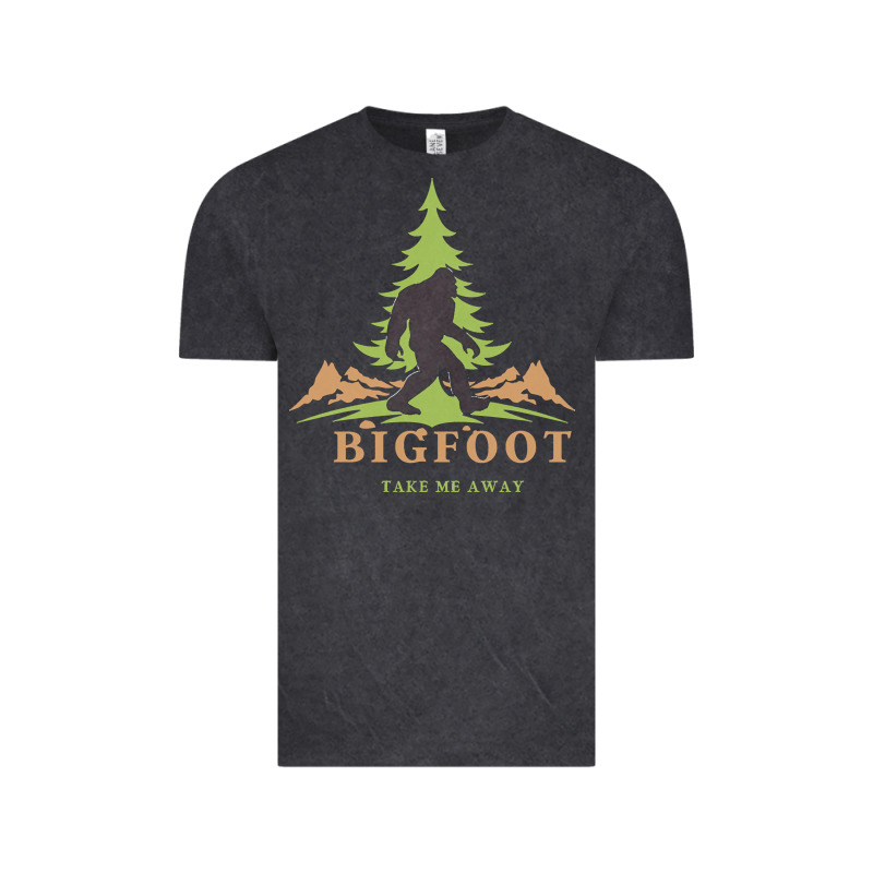 Bigfoot T  Shirt Bigfoot Take Me Away T  Shirt Vintage Tee by linhVisuals | Teevron