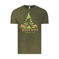 Vintage Olive bigfoot t  shirt bigfoot take me away t  shirt Vintage Tee - linhVisuals