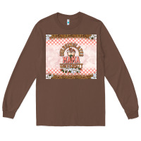Chestnut Oversimulated mama university Long Sleeve Tee - TumblerDesignByShophia