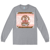 Heather Grey Oversimulated mama university Long Sleeve Tee - TumblerDesignByShophia