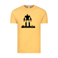 Vintage Mustard iron giant Vintage Tee - linhVisuals