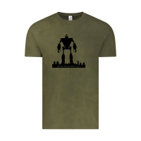 Vintage Olive iron giant Vintage Tee - linhVisuals