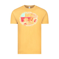 Vintage Mustard tractor t  shirt tractor t  shirt Vintage Tee - linhVisuals