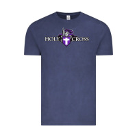 Vintage Denim holy cross crusaders Vintage Tee - linhVisuals