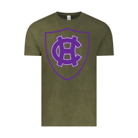 Vintage Olive holy cross crusaders Vintage Tee - linhVisuals