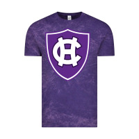 Cloud Purple holy cross crusaders Vintage Tee - linhVisuals