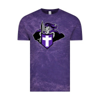 Cloud Purple holy cross crusaders Vintage Tee - linhVisuals
