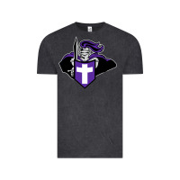 Vintage Black holy cross crusaders Vintage Tee - linhVisuals