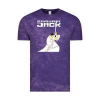 Cloud Purple samurai jack Vintage Tee - linhVisuals