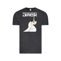 Vintage Black samurai jack Vintage Tee - linhVisuals