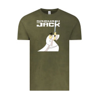 Vintage Olive samurai jack Vintage Tee - linhVisuals