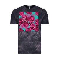 Cloud Black breast cancer seamless pattern Vintage Tee - texasbilliewilder