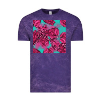 Cloud Purple breast cancer seamless pattern Vintage Tee - texasbilliewilder