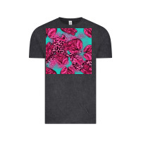 Vintage Black breast cancer seamless pattern Vintage Tee - texasbilliewilder