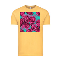 Vintage Mustard breast cancer seamless pattern Vintage Tee - texasbilliewilder