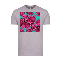 Vintage Zinc breast cancer seamless pattern Vintage Tee - texasbilliewilder