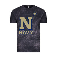 Cloud Black navy midshipmen Vintage Tee - linhVisuals