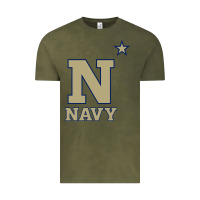 Vintage Olive navy midshipmen Vintage Tee - linhVisuals