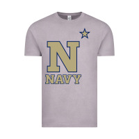 Vintage Zinc navy midshipmen Vintage Tee - linhVisuals