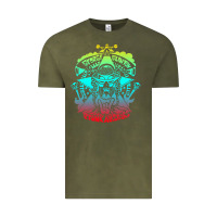 Vintage Olive george clinton and parliament funkadelic müsïc Vintage Tee - linhVisuals