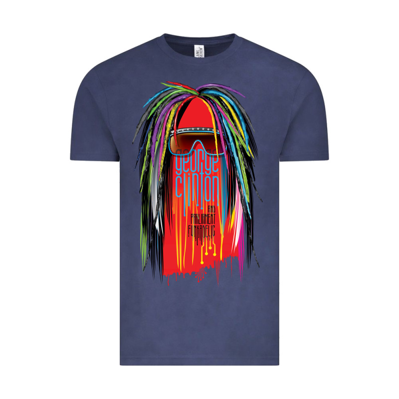 George Clinton And Parliament Funkadelic Müsïc Vintage Tee by linhVisuals | Teevron
