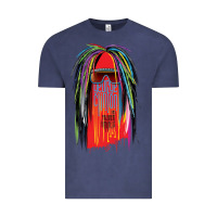 Vintage Denim george clinton and parliament funkadelic müsïc Vintage Tee - linhVisuals