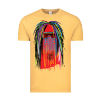 Vintage Mustard george clinton and parliament funkadelic müsïc Vintage Tee - linhVisuals