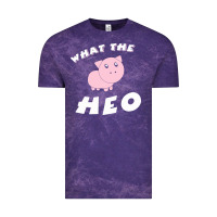 Cloud Purple what the heo Vintage Tee - linhVisuals