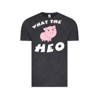 Vintage Black what the heo Vintage Tee - linhVisuals