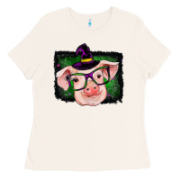Bone pig halloween Ladies Tee - RanaPortraitStore