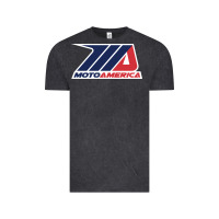 Vintage Black moto america Vintage Tee - linhVisuals