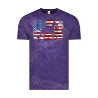 Cloud Purple great dane vintage american flag t shirt Vintage Tee - linhVisuals