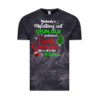 Cloud Black family christmas vacation pajamas Vintage Tee - linhVisuals
