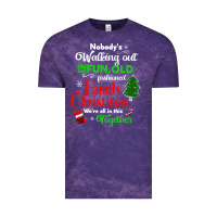 Cloud Purple family christmas vacation pajamas Vintage Tee - linhVisuals