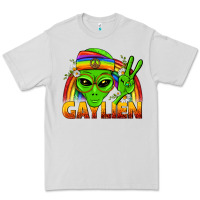 Dove Grey Gaylien LGBTQ Pride Premium Tee - BundleAndBundleShop