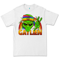 White Gaylien LGBTQ Pride Premium Tee - BundleAndBundleShop