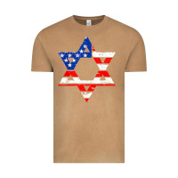Vintage Camel hanukah american flag star of david   jewish chanukah t shirt Vintage Tee - linhVisuals