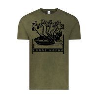 Vintage Olive kafka metamorphosis Vintage Tee - linhVisuals